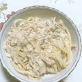 いぬとうしとうさぎ's cooksnap of when they made 葛きりのさっぱり和え.