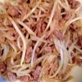 ペラすけ's cooksnap of when they made 祖母の味＊肉味噌もやし.