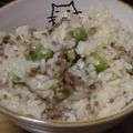 みゆきどん's cooksnap of when they made グリーンピースと豚そぼろの炊き込みご飯♪.