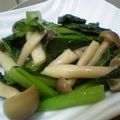 maruru-nn's cooksnap of when they made バターたっぷり☆ほうれん草＆しめじ炒め♪.
