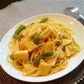 nammy's cooksnap of when they made 筍の柚子こしょうパスタ.
