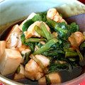 fukudoru's cooksnap of when they made ルクエde鶏ささみと小松菜の中華風炒め.