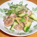 きゅーい's cooksnap of when they made 豚肉と胡瓜のチリソース炒め☆.