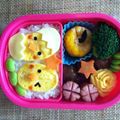 しっぽまん's cooksnap of when they made ☆簡単♪キャラ弁！！ひよこのお弁当☆.