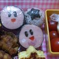 みけらんヌ's cooksnap of when they made カービーキャラ弁.