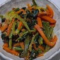 ヨシヨッシー's cooksnap of when they made ほうれん草と人参のごま和え❕.