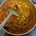 みちばたの花's cooksnap of when they made 給食再現！？辛くないチリコンカーン.