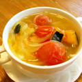 月見なっとう's cooksnap of when they made 残ったかぼちゃの煮物でスープ.