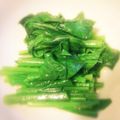 ouioue's cooksnap of when they made 超シンプル！ほうれん草のおひたし.