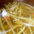 CREA0908's cooksnap of when they made 簡単！温か♪もやしのとろとろスープ☆.