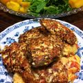 いなさち's cooksnap of when they made 塩鮭と豆腐のバーグコロッケ.