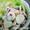Dreamcream's cooksnap of when they made ふりかけで♪簡単サラダ.