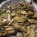 おあじみ's cooksnap of when they made うどのおつまみきんぴら.