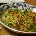 ざぶさん's cooksnap of when they made 一手間で簡単小鉢！キムチと貝割れの和え物.