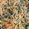 Mickey♪'s cooksnap of when they made 止まらない♪切干大根と挽肉のカレー炒め.
