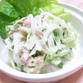 あいぽねっと's cooksnap of when they made 簡単だけど美味しい大根ツナサラダ！.