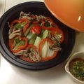 ふなここ's cooksnap of when they made ✿蒸し②ヘルシータジン鍋＠中華風タレで✿.