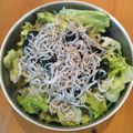 お腹がぐう's cooksnap of when they made 春に♪シラスとワカメのレタスサラダ.