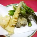 Jock's cooksnap of when they made 筍と山菜の天ぷら.