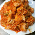 季節外れ's cooksnap of when they made しらたきとささみのケチャップ炒め.