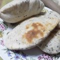 きょんちゃん４'s cooksnap of when they made とっても簡単！全粒粉のピタパン.