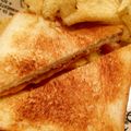 CoolJ's cooksnap of when they made 何故か美味い、玉子焼きサンドイッチ.