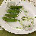 ぐーたらレシピ研究所's cooksnap of when they made スナップエンドウ 簡単&楽チン すじ取り.
