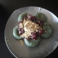 スタイリッシュママ's cooksnap of when they made よもぎ白玉✿黒蜜きな粉かけ.
