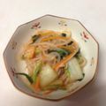 ゆいまーる♪♡'s cooksnap of when they made 野菜と糸こんにゃくのキムチ炒め.
