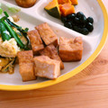 Nekozame's cooksnap of when they made 厚揚げの簡単甘辛煮.