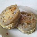 ☆shizu's cooksnap of when they made ヘルシー蓮根はさみ焼き.