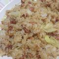 n＆k's cooksnap of when they made 材料これだけ！？焼肉ベーコンピラフ.