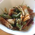 hiro★kuma's cooksnap of when they made ★大葉･ｵｸﾗ･竹輪の胡麻酢和え★.