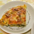 こにゃんこ＆こわんこ's cooksnap of when they made パイシートで＊ほうれん草のキッシュ.
