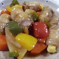 山葵ふりかけ's cooksnap of when they made 揚げでかさ増し！コロコロロール酢豚☆.