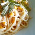 口笛花子ちゃん's cooksnap of when they made ボウルひとつで簡単☆和風ツナパスタ.