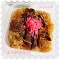 さやあ☆'s cooksnap of when they made 昆布つゆにお任せ簡単美味しい牛丼.