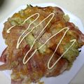 frogflower's cooksnap of when they made チーズ入りキャベツと山芋のふわとろ焼き.
