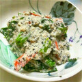 しろくま014's cooksnap of when they made ちょっと甘め♡ほうれん草白和え.