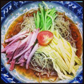 hereismiho's cooksnap of when they made 簡単冷やし中華.