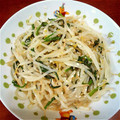 あいこす♡花嫁修業中's cooksnap of when they made にらともやしの塩麹炒め.