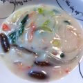 雪だるまんじゅう's cooksnap of when they made 超簡単！青梗菜とカニかまのクリーム煮.