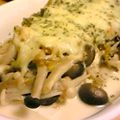 boricco's cooksnap of when they made ✤✤豆腐ときのこのネギ味噌グラタン✤✤.