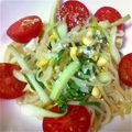 たちこま雅陽's cooksnap of when they made 青梗菜と豆苗と貝割　オリーブ油塩麹サラダ.
