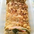 ラリー＆サラ's cooksnap of when they made 三つ葉とカニカマ入り卵焼き.