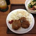 しましまにゃんにゃん's cooksnap of when they made 【メンチカツ】ふっくらジューシーで美味.