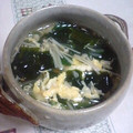 KUMI KUMI's cooksnap of when they made 給食のかきたま風スープ.