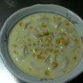 Okecchan's cooksnap of when they made ふゎふゎ麩のホットミルクスープ.