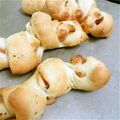 JUN31's cooksnap of when they made バジル香る✿ベーコンチーズエピ.