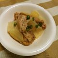 せつみか's cooksnap of when they made 鶏肉と大根の生姜煮～塩味.